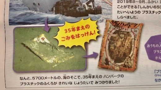 チキンハンバーグの袋